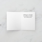 Cartes Santa Clause Cartes Noël Carte de voeux (Intérieur)