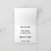 cartes Save The Date (Intérieur)