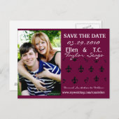 cartes Save The Date (Devant / Derrière)