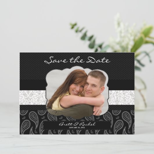 cartes Save The Date (Debout devant)