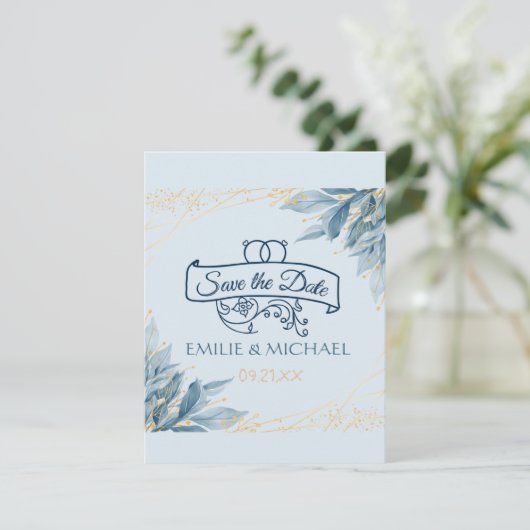 cartes save the date mariage (Debout devant)