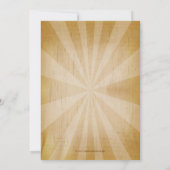 Cartes 'Save the Date' Vintage Campagne (Dos)