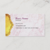 Cartes scintillantes de fidélité de gâteau de (Dos)