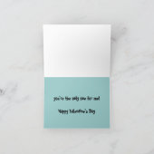 Cartes Seahorse Rainbow Valentines (Intérieur)