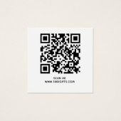 CARTES SIGNES 100 X QR CODE - UTILISER GÉNÉRATEUR  (Devant)