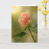 Cartes simples de rose de rose (Fleur jaune)