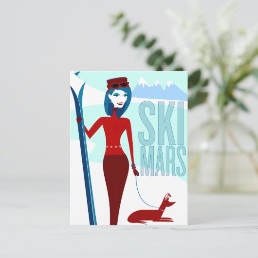 Cartes Ski Mars (Debout devant)