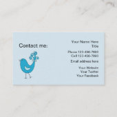 Cartes sociales de contact de médias (Dos)