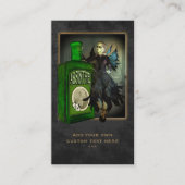 Cartes sociales de profil de féerie d'absinthe (Devant)