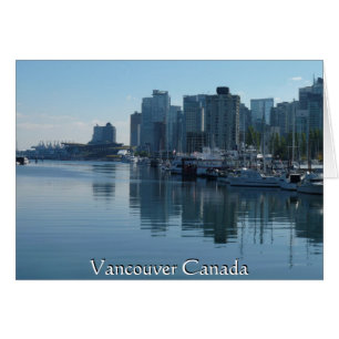 Cartes souvenirs Vancouver BC Personnalisé Vancouv