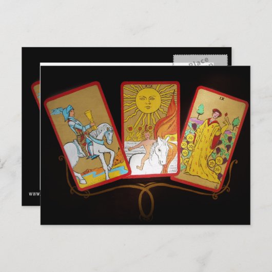 Cartes Tarot (Devant / Derrière)
