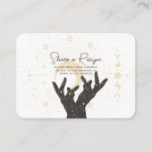 Cartes Tarot | Carte de recette de mariage | Neutr (Devant)