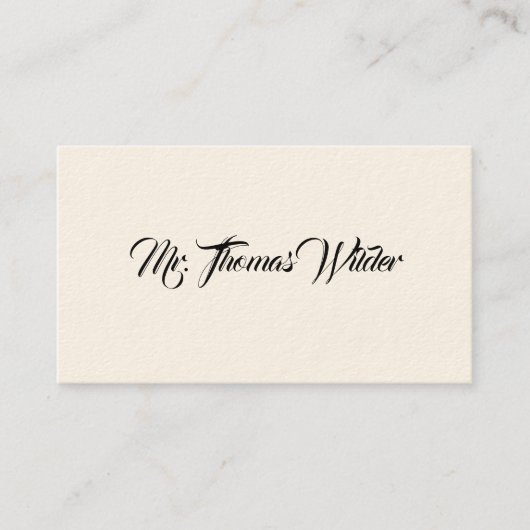 Cartes téléphoniques victoriennes simples (Devant)