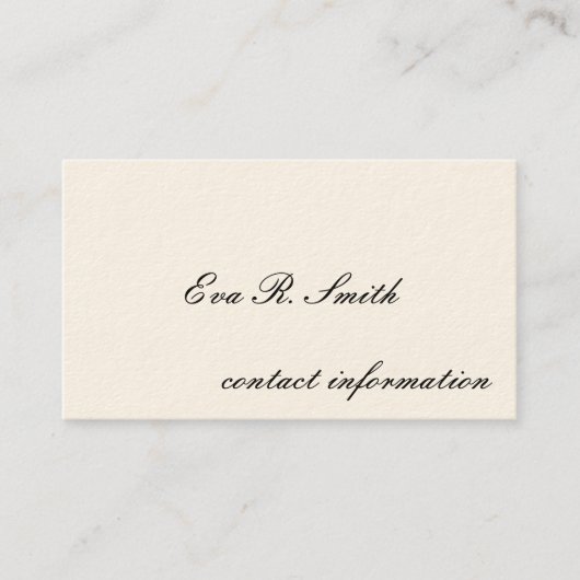 Cartes téléphoniques victoriennes simples (Devant)