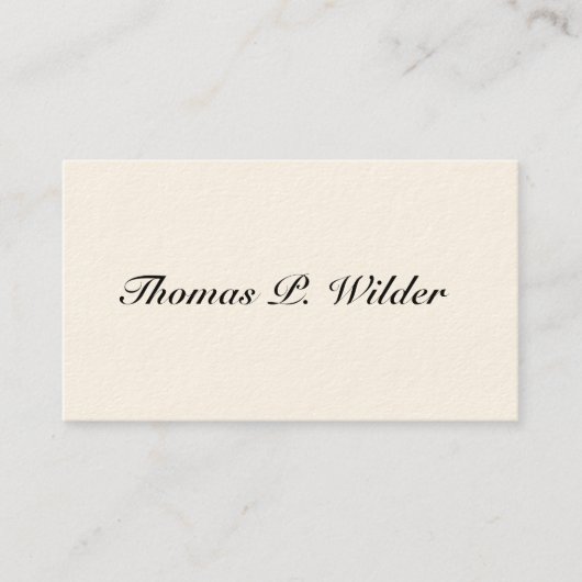 Cartes téléphoniques victoriennes simples (Devant)