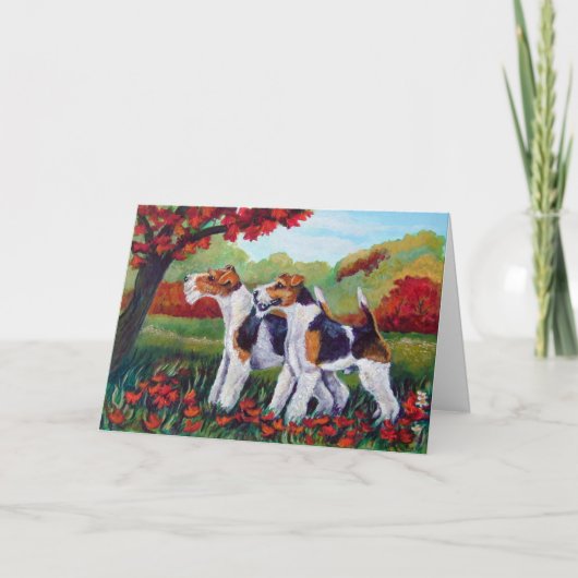 Cartes Terrier Fox (Devant)