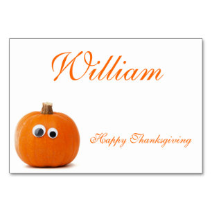Cartes Thanksgiving Avec Citrouille amusant