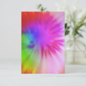Cartes Tie Dye RSVP (Debout devant)