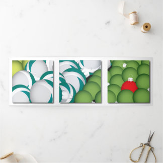 Cartes Triptyques de Décoration de Noël