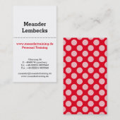 Cartes typo format élevé (Devant / Derrière)