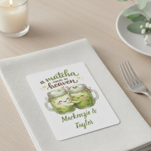 Cartes Un Matcha Fait au Ciel Mignon Drôle Jeu de Mots
