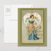 Cartes Valentine vintages et cartes postales (Devant / Derrière)