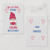 Cartes Valentines de l'école pour enfants (Devant / Derrière)