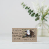 Cartes végétaliennes de Merci d'Outreach (Debout devant)