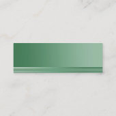 Cartes vertes d'entreprise de construction (Dos)