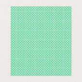 Cartes vertes et grises d'endroit du baby shower | (Intérieur déplié)