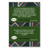 Cartes vertes pour jeu (Dos)