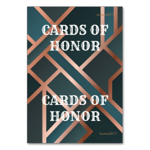Cartes vertes pour le jeu
