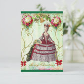 Cartes victoriennes de bourse de Marie de Noël (Debout devant)