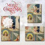 Cartes victoriennes Vintage Christmas Angel<br><div class="desc">3 feuilles de papier d'emballage de qualité supérieure</div>