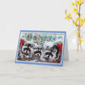 Cartes vierges à thème faune (Fleur jaune)