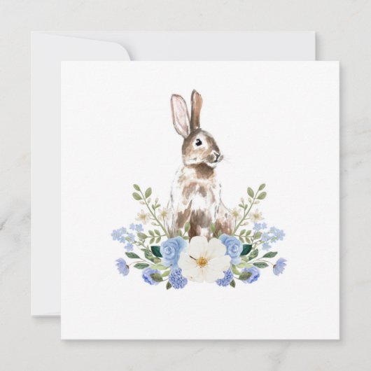Cartes vierges Baby Shower Bunny (Devant)