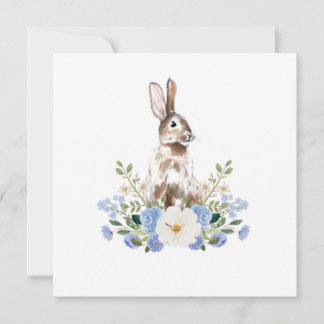 Cartes vierges Baby Shower Bunny