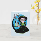 Cartes vierges de princesse note de la Science ! (Fleur jaune)