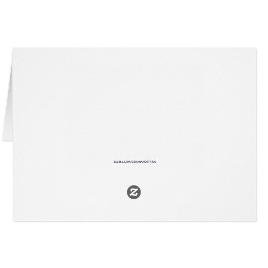 Cartes vierges d'Hydrangée violette (Dos Horizontal)