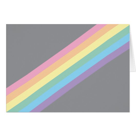 Cartes vierges Storm Sky & Rainbow (Devant horizontal)