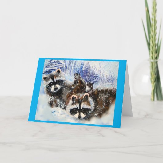 Cartes vierges sur le thème de la faune (Devant)
