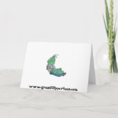 Cartes vierges Trippy de note (Dos)