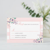 Cartes vintage Flora RSVP (Debout devant)