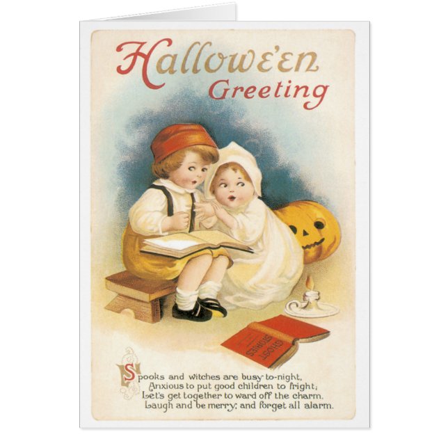 Cartes Vintage Histoires de Fantômes (Devant)