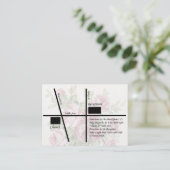 Cartes Vintage Mariage Réception Carte (Debout devant)