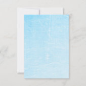 Cartes vintage "Merci" pour bébé fille (Dos)