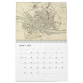 Cartes vintages de calendrier de l'Italie (Mar 2026)