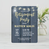 Cartes Vintages de la partie de retraite rustique  (Debout devant)