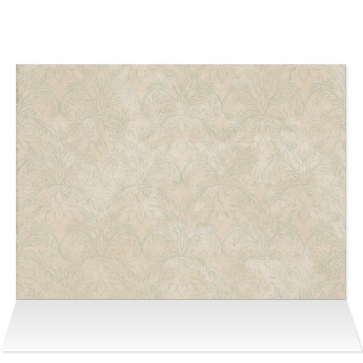 Cartes vintages de table Peacock & Etchings (Intérieur Horizontal (haut))