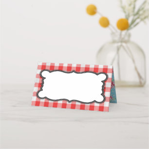 Cartes vintages pour le barbecue Place/Nourriture 